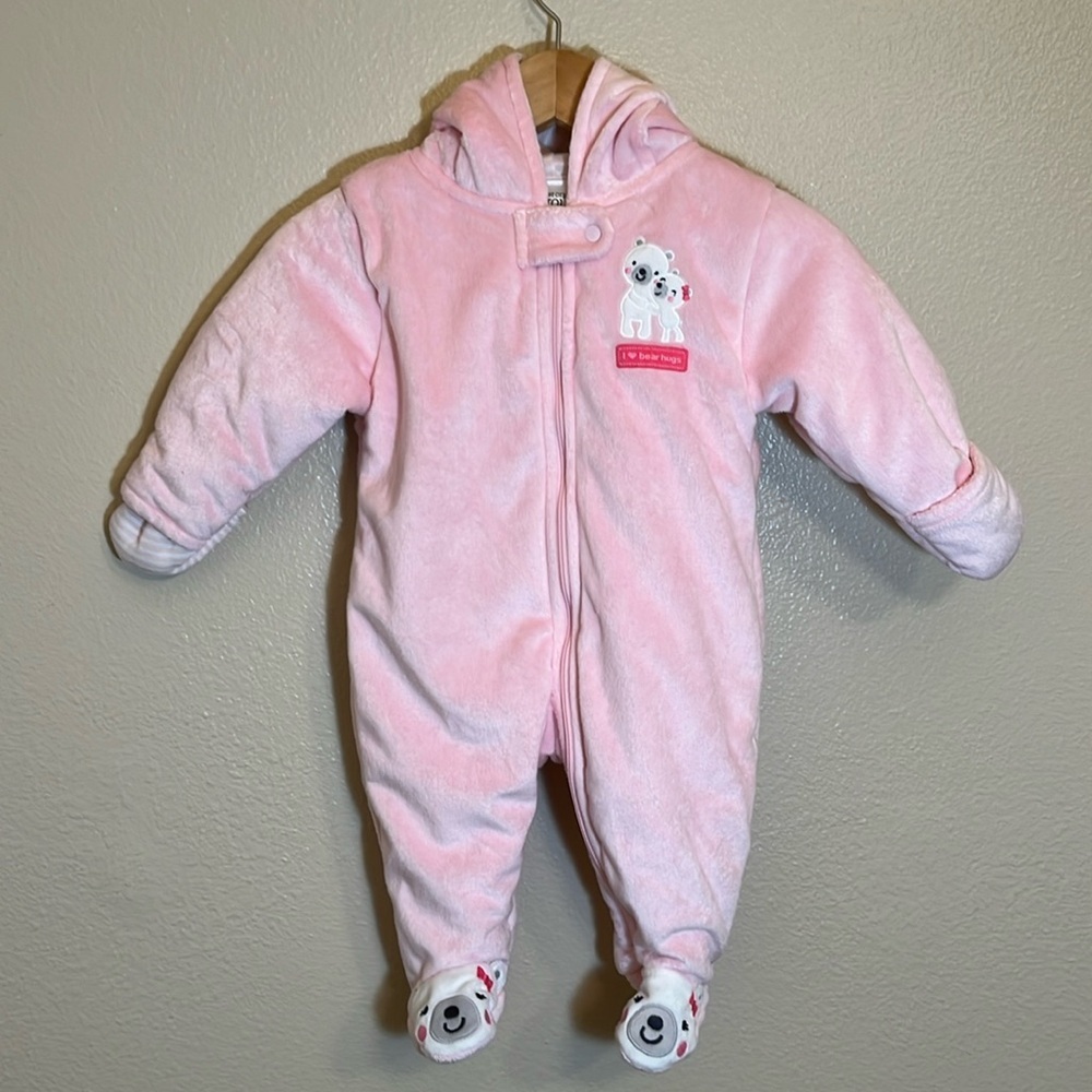 Carter’s Just One You Pink Baby Winter Bunting